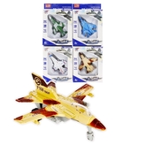 Kovové letadélko pull & back