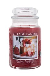 Village Candle Strawberry Pound Cake Vonná svíčka 602 g unisex