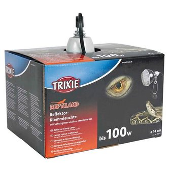 Lampa s ochranným krytem 14x17cm max.výkon 100W (RP 2,10 Kč)