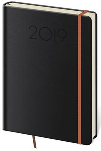 Diář 2019 - New Praga/týdenní A5/černá