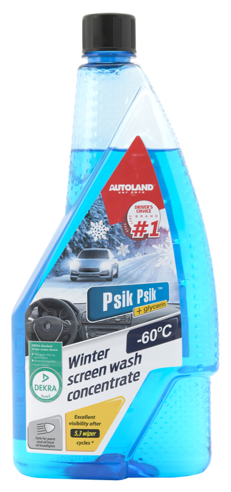 Zimní směs do ostřikovačů AUTOLAND koncentrát (-60°C) 1L