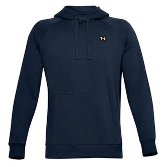 Pánská mikina Under Armour, Rival Fleece Hoodie, modrá, 1357092-408|L