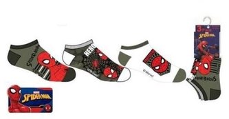SADA 3 KS PONOŽKY SPIDERMAN - velikost 27-30