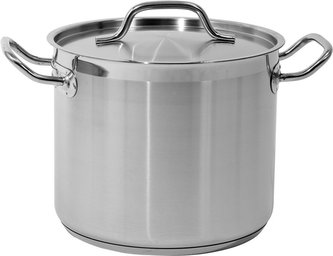 Hrnec vysoký s poklicí NEREZ 24x20cm 9l