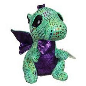 Beanie Boos CINDER zelený drak
