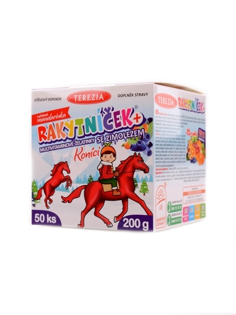 Terezia - Rakytníček+multiv. želatinky se zimolezem 50 - koníci mandarinka