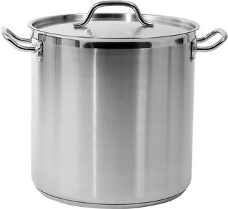 Hrnec vysoký s poklicí NEREZ 32x32cm 25,7l