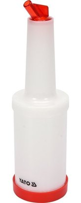 Barmanský dávkovač 1l červený