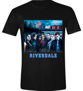 Pánské tričko Riverdale: Cover (XL) černé bavlna