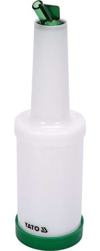 Barmanský dávkovač 1l zelený