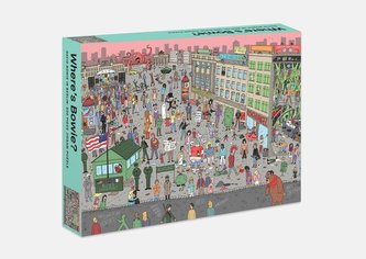 Chronicle books Puzzle Kde je Bowie? 500 dílků