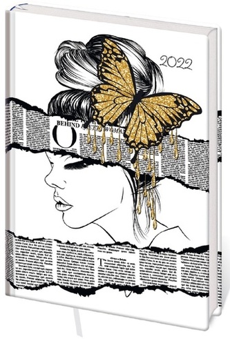 Diář 2022 A6 LYRA týdenní L247 Beauty