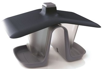 Krmítko pro ptáky BIRDYFEED DOUBLE šedý kámen 28cm Krmítko pro ptáky BIRDYFEED DOUBLE šedý kámen 28cm