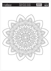 Transferový obrázek na textil Cadence 25x35 cm / Mandala 3