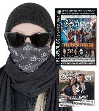 Sonic Seducer 12/2021 mit Stilvoller Mund-Nasen-Abdeckung