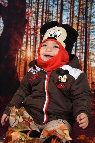 KUKLA MICKEY baby  - velikost 48