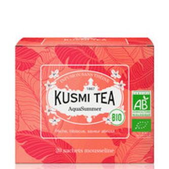 Kusmi Tea Aqua Summer BIO 20 mušelínových sáčků 40 g