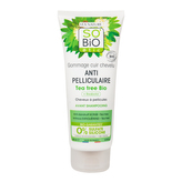 Peelingová kúra proti lupům před mytím vlasů — s tea tree a bisabololem 200 ml BIO  SO’BiO étic