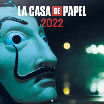 Kalendář 2022 16 měsíců Netflix: La Casa De Papel|Papírový dům (30 x 30|60 cm)