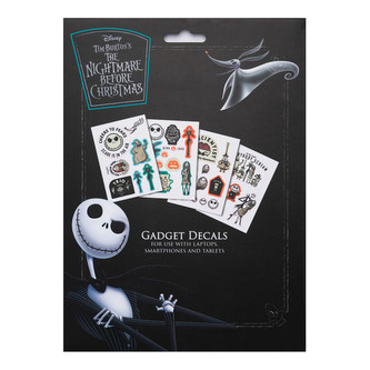 Samolepky na elektroniku Nightmare Before Chritmas|Ukradené Vánoce: set 32 kusů