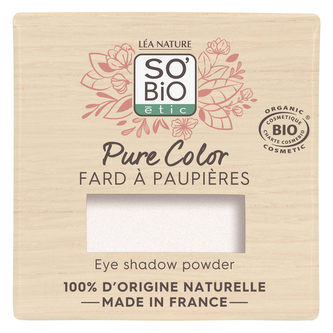 Stíny oční přírodní 06 bílý drahokam PURE COLOR 3 g BIO   SO’BiO étic