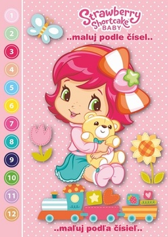 Maluj podle čísel Strawberry