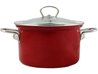 hrnec BELIS ECO-CERAMIC 20cm 3,6l se skleněnou poklicí