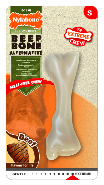 Hr.NYLAB Extreme Chew Beef Bone XS