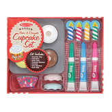 Dřevěný set na pečení dortíčků