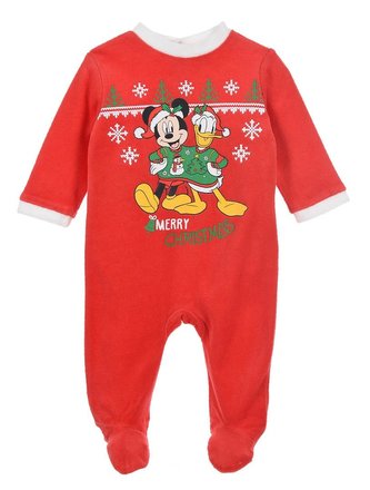 OVERAL MICKEY vánoce - velikost 24 m.