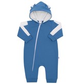 Kojenecký teplákový overal New Baby The Best modrý - velikost 86 (12-18m)