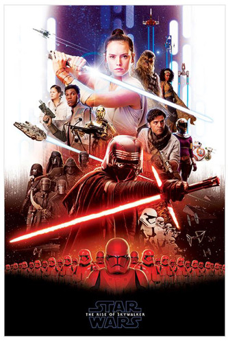 Plakát Star Wars|Hvězdné Války: The Rise of Skywalker - Vzestup Skywalkera Epic (61 x 91,5 cm)