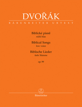 Biblické písně nižší hlas, op. 99