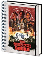 A5 blok-zápisník DC Comics|Suicide Squad|Sebevražedný oddíl: Jungle (14,8 x 21 cm)