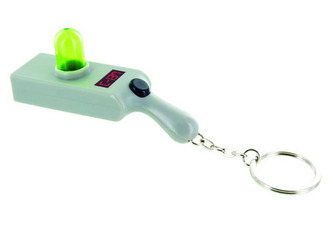 Klíčenka Rick & Morty: 3D Portal Gun (9 x 2,5 x 2,5 cm) plast