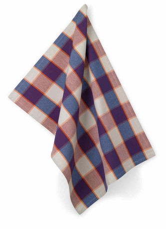 Utěrka ETHNO 100% bavlna, kostka modrá, 50x70cm KELA KL-12451