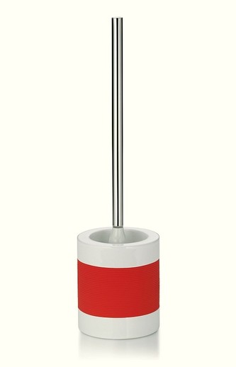 WC sada LALETTA keramika guma nerez 18/10 korál KELA KL-22558