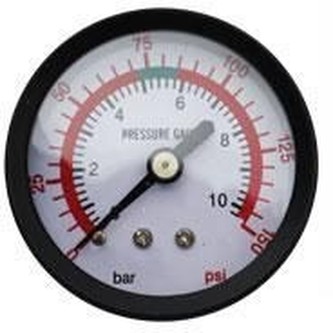 Manometr 1/4"  10 bar ERBA ER-20129