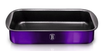 Pečící plech s titanovým povrchem Purple Metallic Line 40x28cm