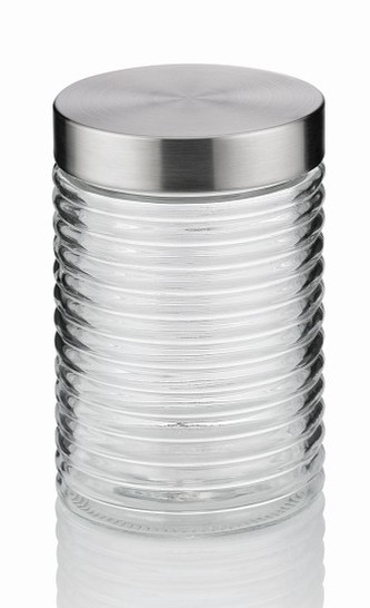 Dóza DIANA sklo/nerez 1.2l