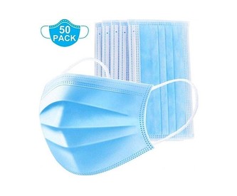 Rouška jednorázová 3vrstvá sada 50 ks BN Medical