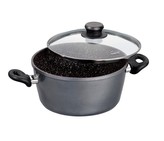 Hrnec s mramorovým povrchem 18 cm STONELINE WX-6741