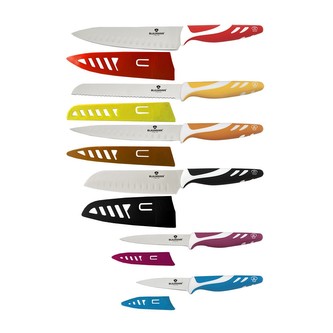 Sada nožů nerez BLAUMANN + kryty čepelí 12 ks