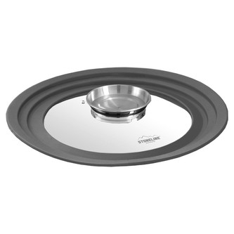 Skleněná poklice s aroma víčkem 24/26/28 cm