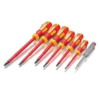 Elektrikářské šroubováky 7 ks ERBA ER-01004