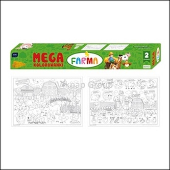Mega omalovánka Farma