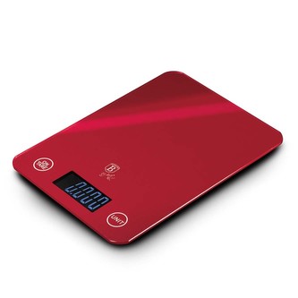 Váha kuchyňská digitální 5 kg Burgundy Metallic Line