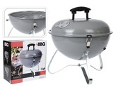 Gril kulový přenosný 37 cm šedá