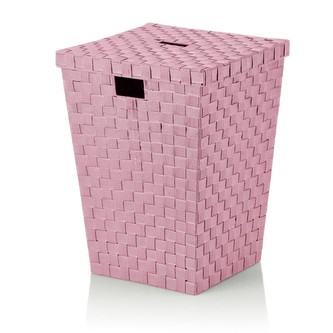 Koš na prádlo ALVARO starorůžová