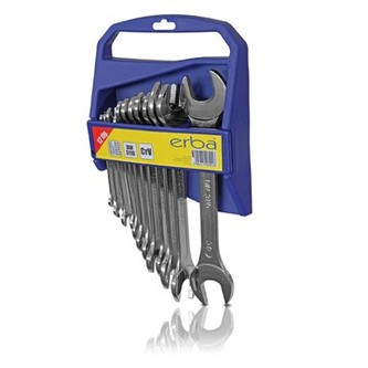 Klíč otevřený oboustranný sada 12 ks 6-32 mm ERBA ER-06092